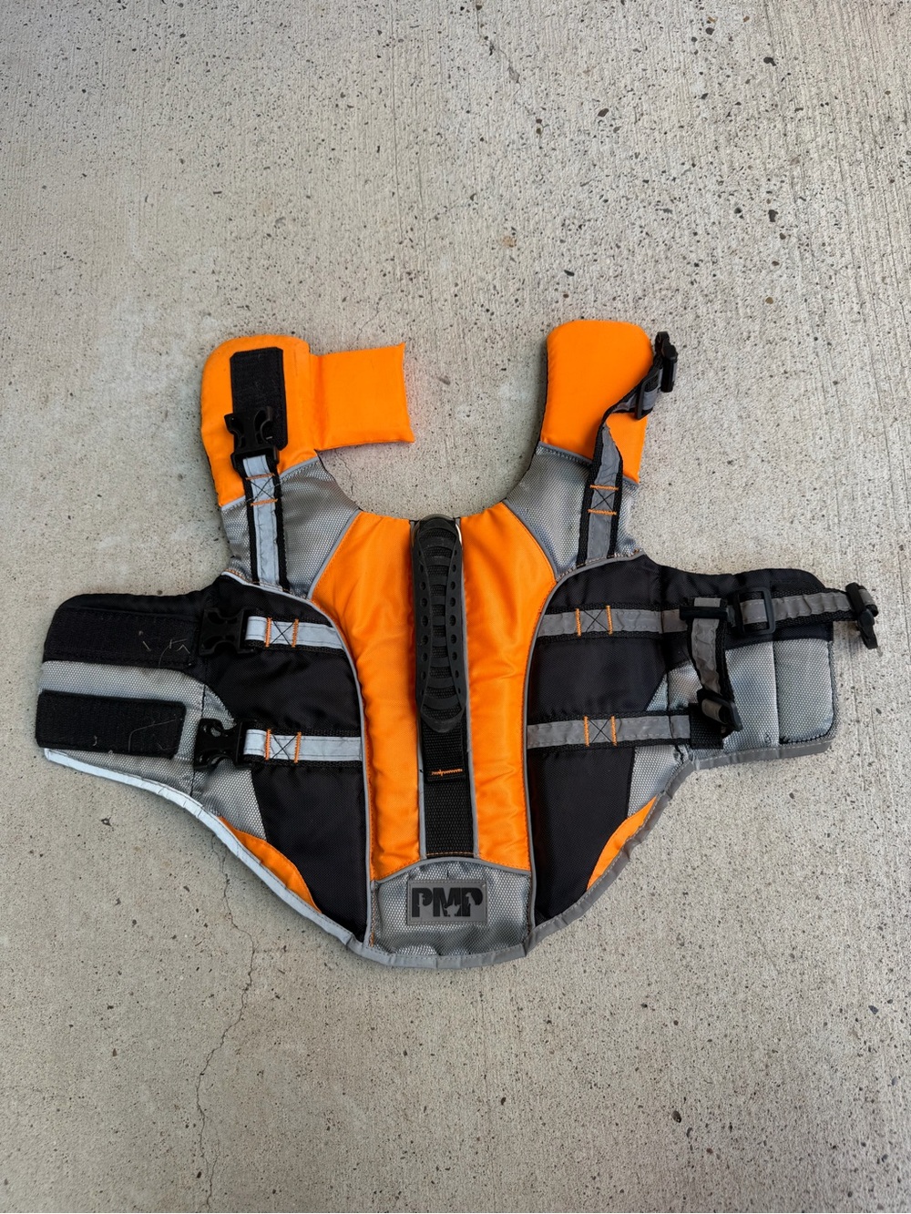 Silver Paw PMP Dog Life Jacket Small Orange Reflective Pet Life Vest S